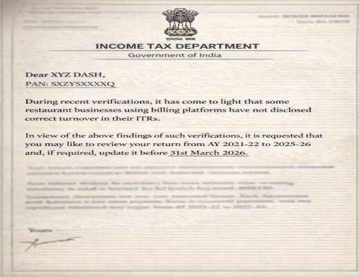 Restaurants Under the Scanner: How the Income Tax Department Is Getting Smarter Than Ever
